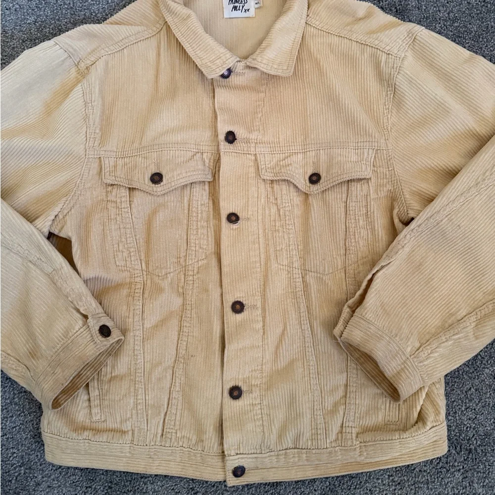 Women’s Canary Yellow Corduroy Jacket - Picture 3 of 9